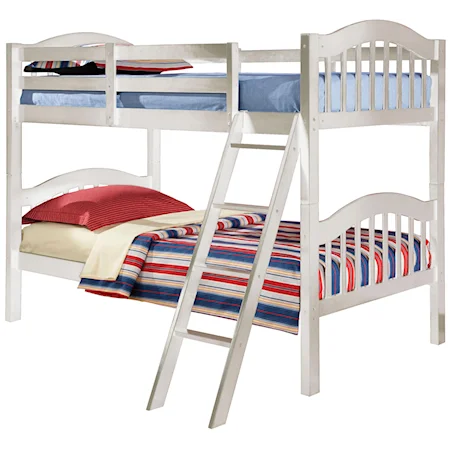 Twin Stacker Bunk Bed with Ladder